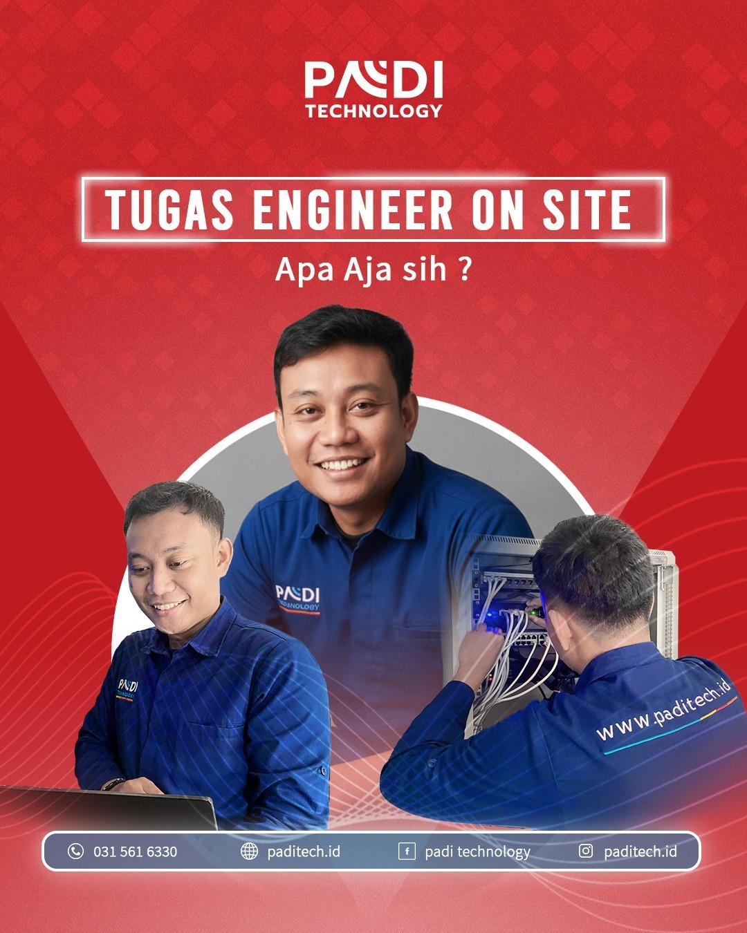 tugas engineer on site