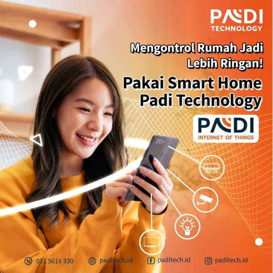 Sudah implementasi Smart Home dari Padi IOT di hunian Anda?